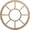 Ekena Millwork Grace Wood Fretwork Pierced Ceiling Medallion, Red Oak, 26"OD x 9 1/2"ID x 1/4"T CMWP26X0250GRRO - alternate 1